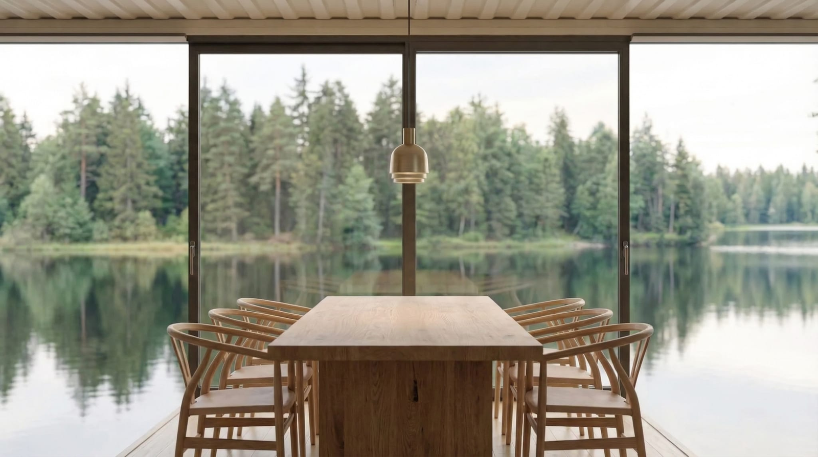 Container house – Mesa y cocina